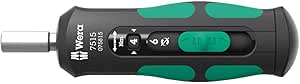 Wera 05075815001 7515 Kraftform Safe-Torque Speed Torque Screwdriver, 2-6 Nm, 1/4" x 2.0 Nm x 3.0 Nm x 4.0 Nm x 5.0 Nm x 6.0 Nm x 147.5 mm - Image 1