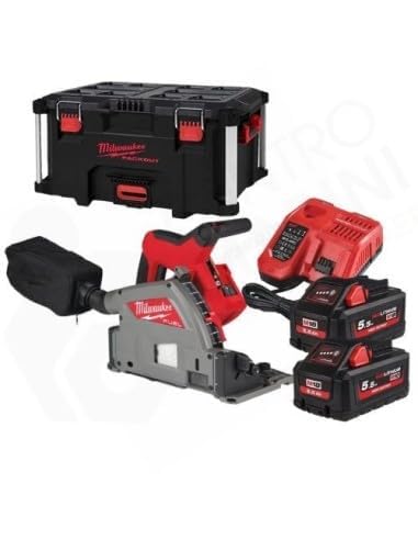 Plunge Saw 55mm 18V 5.5Ah M18 FPS55-552P | 4933478778 - Milwaukee - Image 1