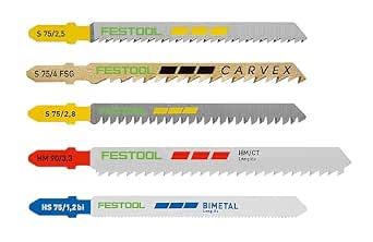 Festool Jigsaw blade set FESTOOL STS-Sort/21 pieces W/P/M - 578071 - Image 1