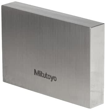Mitutoyo Bloc jauge rectangulaire en acier, ASME Grade AS-1, 0,3 cm - Image 1