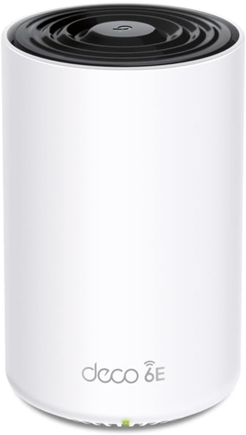 TP-Link Deco WiFi 6E Mesh AXE5400Mbps Deco XE75(1-Pack), Tri-Band Router and Repeater, Coverage up to 270 m², WPA3, Ideal for Large Homes, Compatible with Amazon Alexa, 3 Gigabit Ports - Image 1