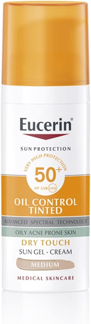 Eucerin Sun Oil Control Gel-Crème teintée SPF50+ - Medium - Image 1