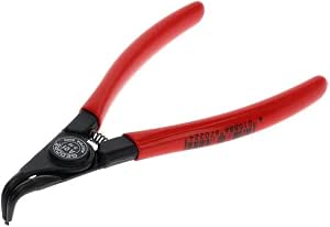 GEDORE Mounting pliers for external circlips, with opening spring/anti-pinch protection, 90° angled, spike diameter: 0.9 mm, 8000 A 01 - Image 1