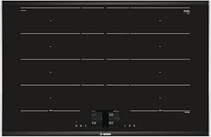 Bosch PXY875KW1E Series 8 Smart Induction Hob (Self-sufficient), 80 cm wide, FlexInduction clear space, pre-set MoveMode power levels, - Image 1
