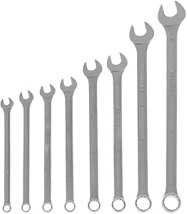 GEDORE Combination Spanner Assortment, 8 Pieces, Length, Sizes 8 to 19 mm, Angled, 12 Points, UD Profile, Key Set, 7 XL-080 - Image 1