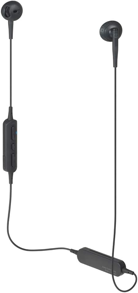 Audio-Technica C200BT WIRELESS EARPHONES - Black - Image 1