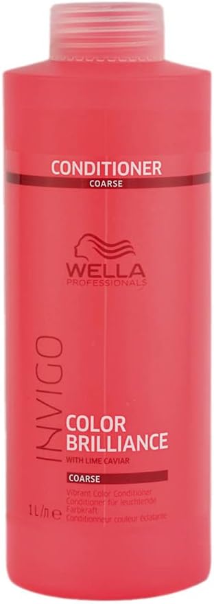 Wella Professionals Color Brilliance Conditioner for Thick and Coloured Hair, 1L - Image 1
