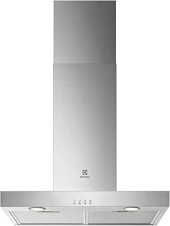 Electrolux LFT416X Decorative Wall Hood - Box Extractor Hood - Width 60 cm - Maximum Air Flow (in m3/h): 600 - Noise Level Decibel Mini/Max (in dBA): 51/68          [Energy Class C] - Image 1