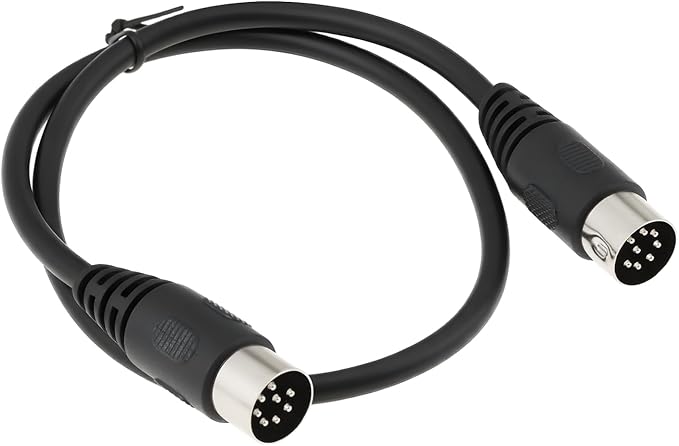 8 Pin Male to Male DIN Speaker Extension Cable Compatible with Bang & Olufsen Active Speakers (0.5M) - Image 1