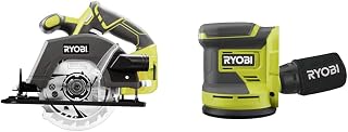Circular Saw 18 V ONE+ Blade Ø 150 mm - For All Your Straight and Bias Cuts, Plank Edging & Eccentric Sander 18 V ONE+ 125 mm + 3 Abrasives for Paint Removal - Image 1