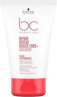 Schwarzkopf Professional Bonacure Repair Rescue Sealed Ends Sérum Et Crème Pour Cheveux Abîmés Complexe De Soins Végan Avec Arginine Moins De Cassage Cheveux Plus Forts Meilleure Maniabilité 100 ml - Image 1