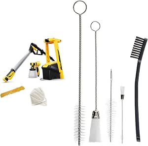 Wagner 2361555 Wall Paint Spray Gun 800 ml 630W-Universal 950 Universal Sprayer w950 Flexio, 630 W, 220 V, Black + Wagner Cleaning Kit for Paint Gun - Image 1