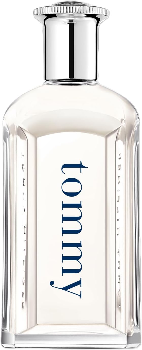 Tommy Hilfiger – Tommy Eau de Toilette 100 ml – Parfum Homme - Senteur Fougère - Accords de Notes d’Agrumes et d’Accents Fruités – Flacon en Verre Transparent - Image 1