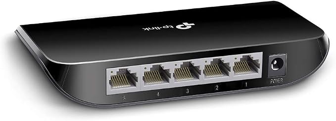 TP-Link TL-SG1005D 5 Port 10/100/1000Mbps Gigabit Ethernet Switch - Ideal Connection Sharing and Networking for Small Business and Home Offices - Image 1
