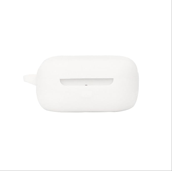 GIOPUEY Étuis Compatible avec Amazon Echo Buds (3. Gen), Coque Silicone, Poids léger, Antichoc, Portable - Blanc - Image 1
