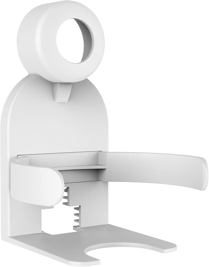 Google Nest WiFi 2-AC2200 Wall Mount, Simple and Sturdy Wall Mount for Google Nest WiFi 2-AC2200 with Cable Management, No Messy Cable (White) - Image 1