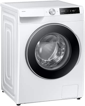 Samsung White Washing Machine 9 kg 1400 RPM WW90DG6U25LE - Image 1