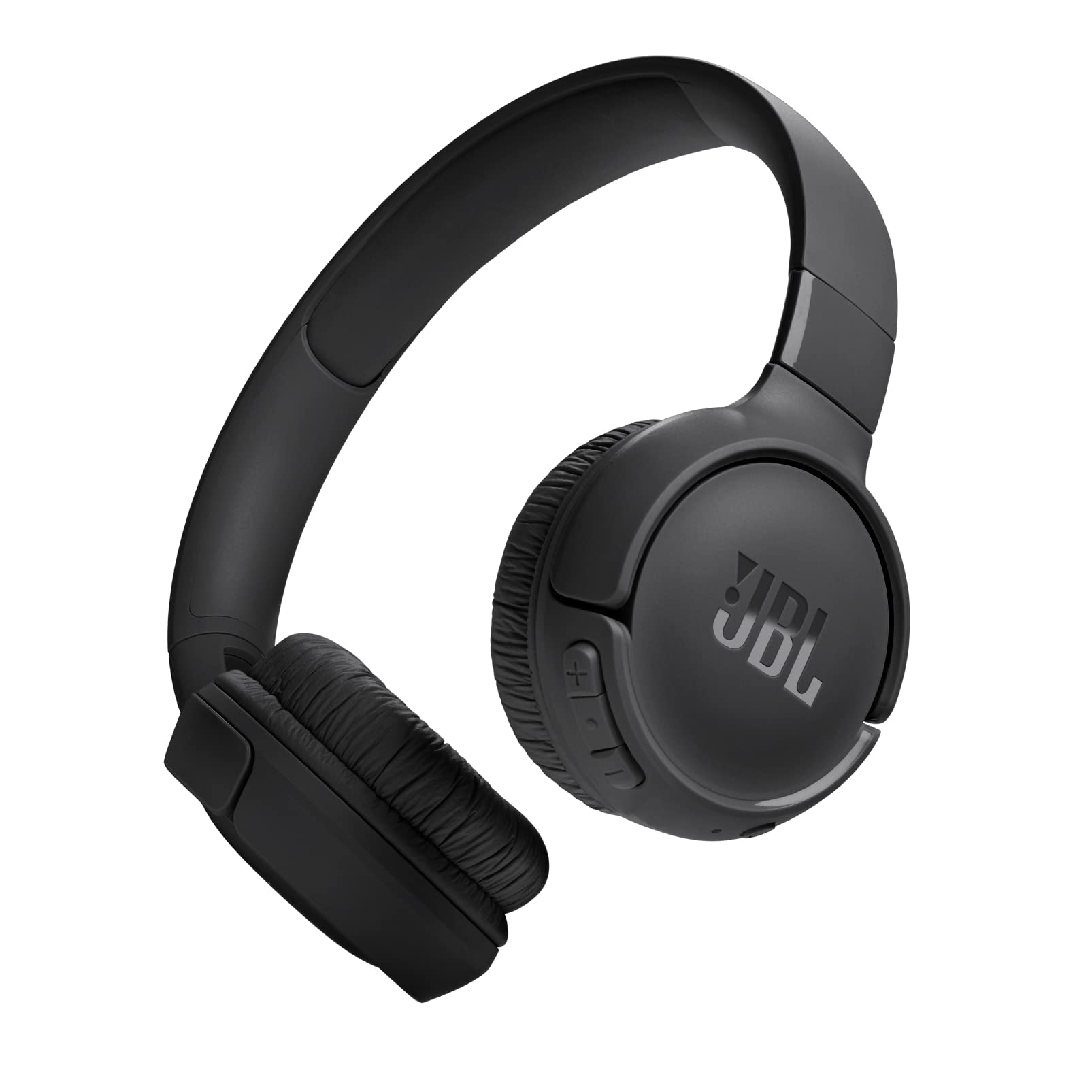 JBL Tune 520BT, casque audio sans fil, léger et confortable, Bluetooth 5.3, autonomie jusqu'à 57 h, charge rapide, son JBL Pure Bass, noir - Image 1