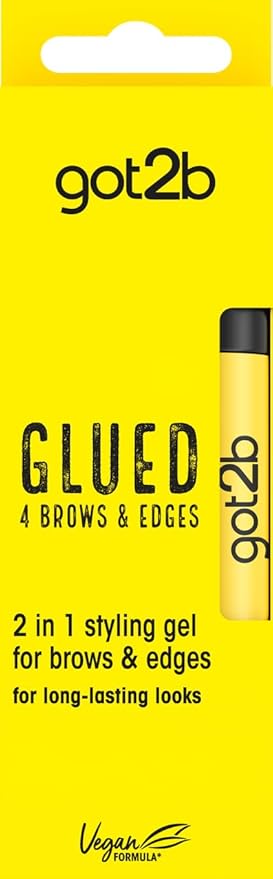 Got2b Baby Hair Eyebrow Setting Gel 15ml Fiber Brush - Image 1