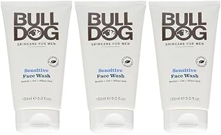 Bulldog Skincare Sensitive Lot de 3 nettoyants visage pour homme 150 ml - Image 1