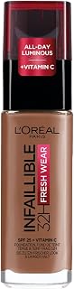 L'Oréal Paris - Infallible Fluid Foundation 32h Fresh Wear - All Skin Types - 355N Sien - Image 1