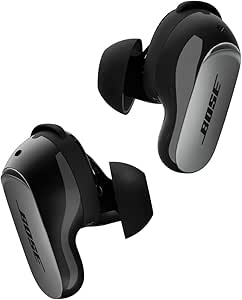 Bose New QuietComfort Ultra Earphones (2nd Gen), Noise Cancelling Wireless Earbuds, Up to 6 Hours of Battery Life, IPx4 Protection Rating, Immersive Sound, Deep Bass, Black - Image 1