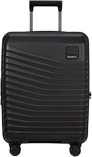 Intuo Spinner S, Erweiterbar Handgepäck, 55 cm, 39/45 L, Schwarz (Black), Black (Black), Hand Luggage - Image 1