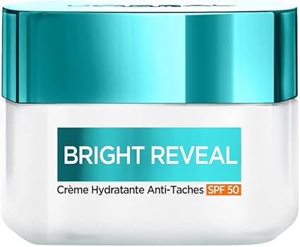 L'Oréal Paris - Anti-Spot Moisturizing Cream - SPF50 - Enriched with Niacinamide - Smoothes & Reduces Stains - For All Skin Types - Bright Reveal - 50 ml - Image 1