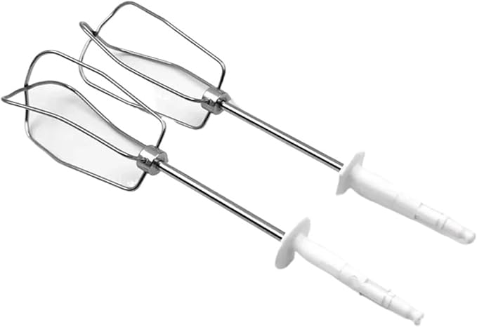 Batteur À Œufs En Acier Inoxydable, 2 Pièces, Compatible Avec Le Mélangeur Braun, HM4644 HM1010 HM3000, Fouet À 4 Fils, Accessoires De Cuisine - Image 1