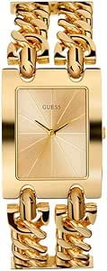 Guess Women's Analog Heavy Metal Watch with Stainless Steel Strap - Image 1
