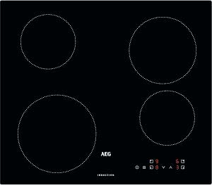 AEG IBX64200CB 3000 Series Full Induction Hob, 4 Cooking Zones, 60 cm, Touch Control, Precise Heat Control, Booster Function, Key Lock, Black - Image 1