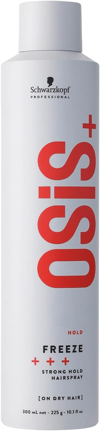 Schwarzkopf Professional OSiS Freeze Long-Lasting Smooth Finish Anti-Moisture Thermal Protection Strong Hold 300 ml - Image 1