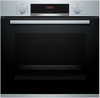 Bosch Series | 4 HBA512ES0 - Electric oven, Cleaning with Aqualisis, 60 x 60 cm, hidden remotes, 1 guide, Black          [Energy Class A] - Image 1