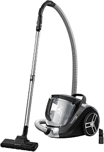 Rowenta Bagless Vacuum Cleaner, Capacity 2.5 L, Compact, High Filtration, High-Performance Suction Head, Easy to Empty, Compact Power XXL RO4825EA, Black          [Energy Class C] - Image 1