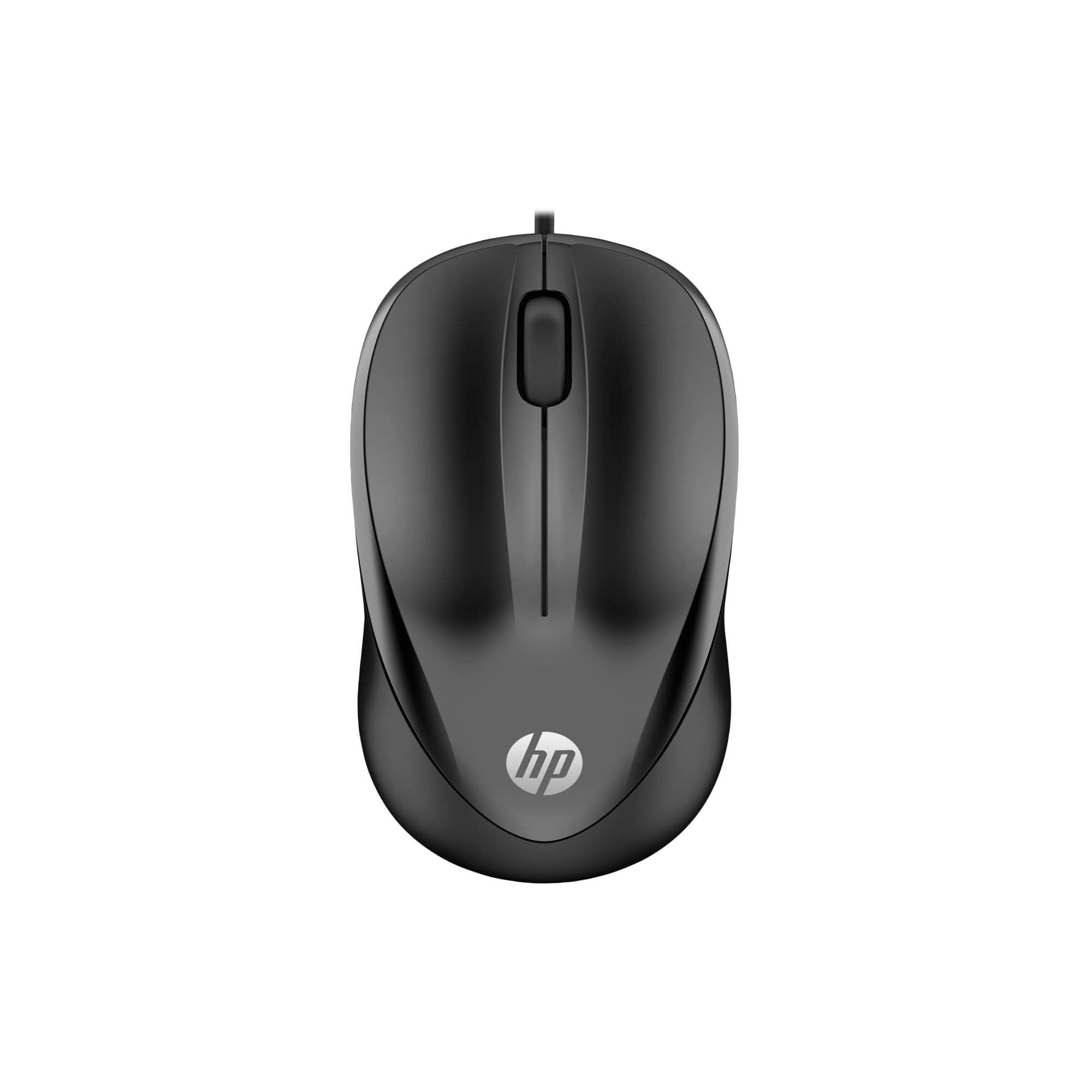HP 1000 Ambidextrous Mouse USB Type-A 1200 DPI - Image 1