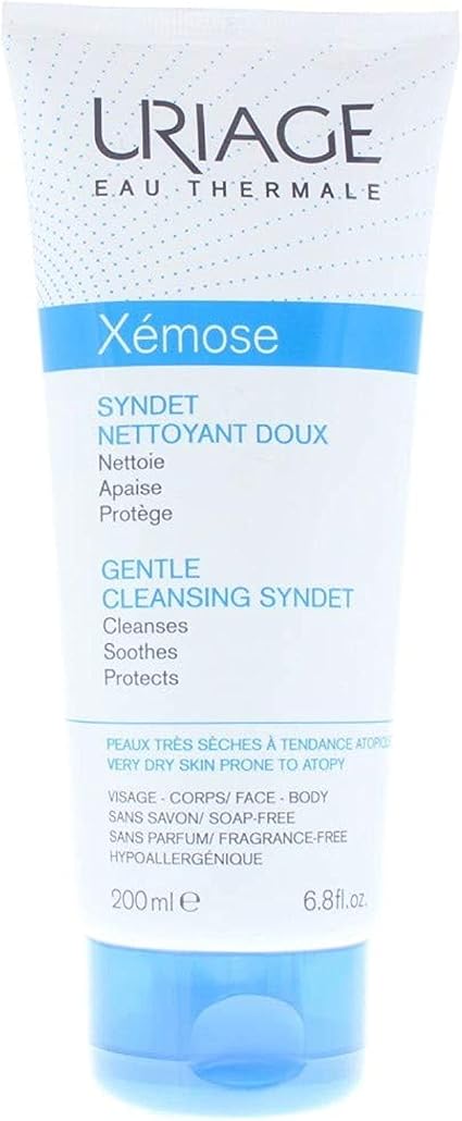 Uriage - Syndet Gentle Cleanser for Very Dry Skin With Atopic Tendency 200 ml Xemose Uriage - Image 1