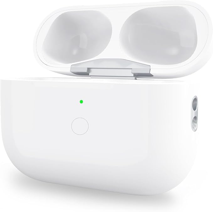 Charging Case Compatible for AirPods Pro 1a & 2nd Generation Charging Case, Charging Case with 550mAh Battery, Bluetooth Pairing and Sync Button (No Headphones) - Image 1