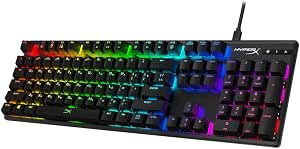 HyperX Alloy Origins RGB Mechanical Gaming Keyboard, Red Switches (UK Layout) - Image 1
