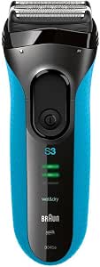 Braun Series 3 ProSkin 3045s men's shaver Foil shaver Trimmer Black,Blue - Image 1