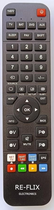 Re-Flix Superior Light 4 in 1 Remote Control Compatible with TV BANG & OLUFSEN BEO4 [TV] - Image 1
