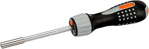 Bahco 808050L Ratchet Screwdriver with LED Bits - Image 1