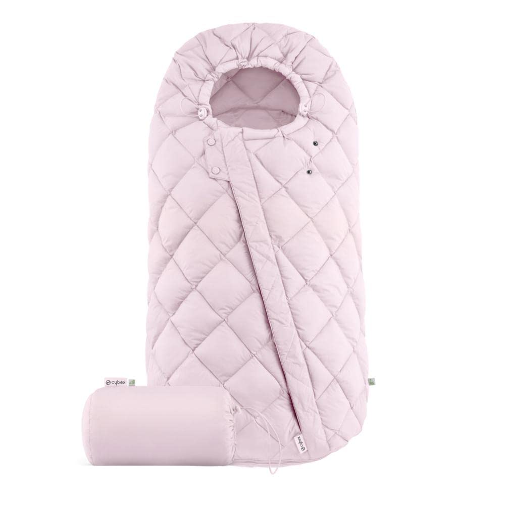 CYBEX Gold Snøgga 2 Footmuff for Stroller, 6 Months to 3 Years, Tog 4, Powdery Pink - Image 1