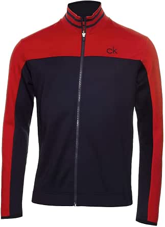 Calvin Klein Men's Retro Performance Wick Full Zip Fleece Pullover - Image 1