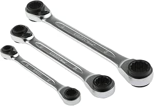 BAHCO S4RM/3T Chrome Vanadium Steel Socket Set, Size 8mm-19mm          [Energy Class A] - Image 1
