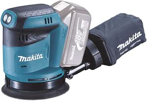 Makita DBO180ZJ 18V Cordless Orbital Sander in MAKPAC Box without Battery or Charger 125mm - Image 1