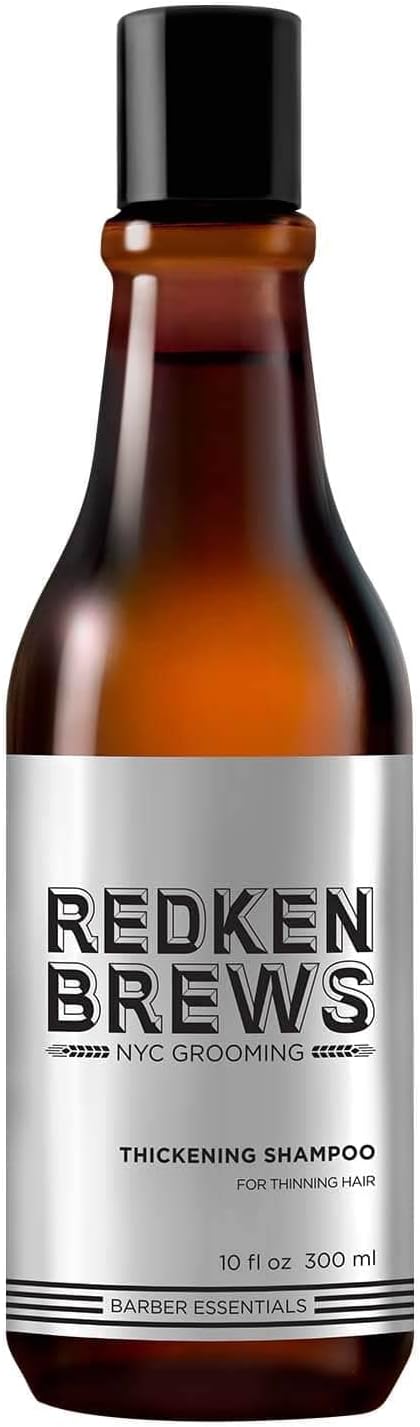 Redken, Densifying, Cleansing & Moisturizing Shampoo, For Fine Hair, Brews, 300 ml - Image 1