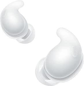 Sony LinkBuds Fit Wireless Bluetooth Earphones with Noise Cancelling - Comfortable, IPX4, Hi-Res Audio, Ambient Sound Mode, 21H Battery Life, Multipoint Connection, iOS and Android - White - Image 1
