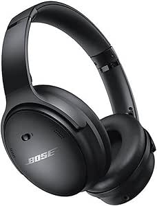 Bose QuietComfort 45 Wireless Noise Cancelling Bluetooth Headset with Microphone for Calls - Black - Image 1
