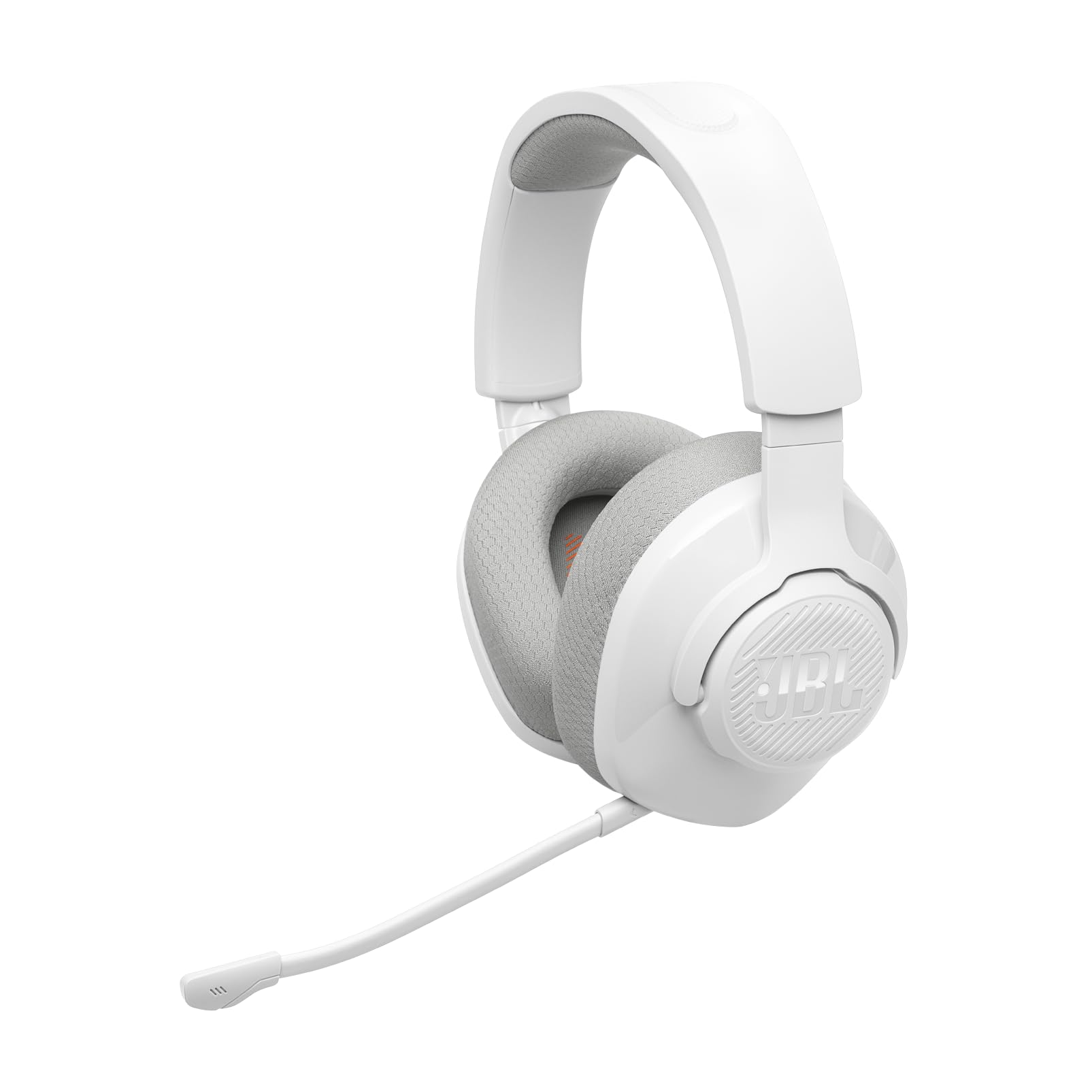 JBL Quantum 360 Wireless Over-Ear Gaming Headset, Dual 2.4GHz Bluetooth Connection, 22H Battery Life, Detachable Mic, Multi-Platform Compatible, White - Image 1