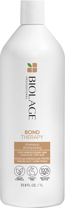 Bond Therapy Biolage Strengthening Shampoo for Over-Stressed Hair 1L - Image 1